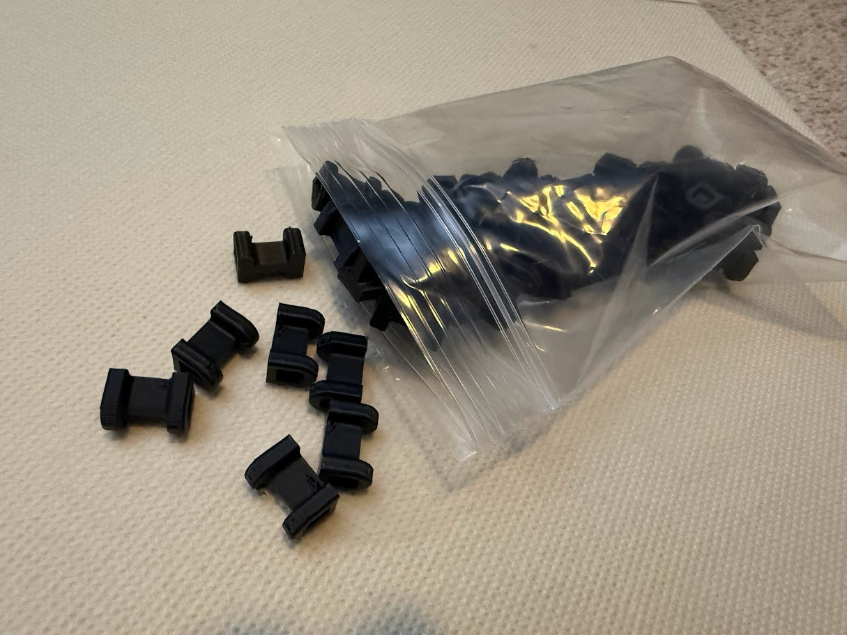Track Support Pillar Clips