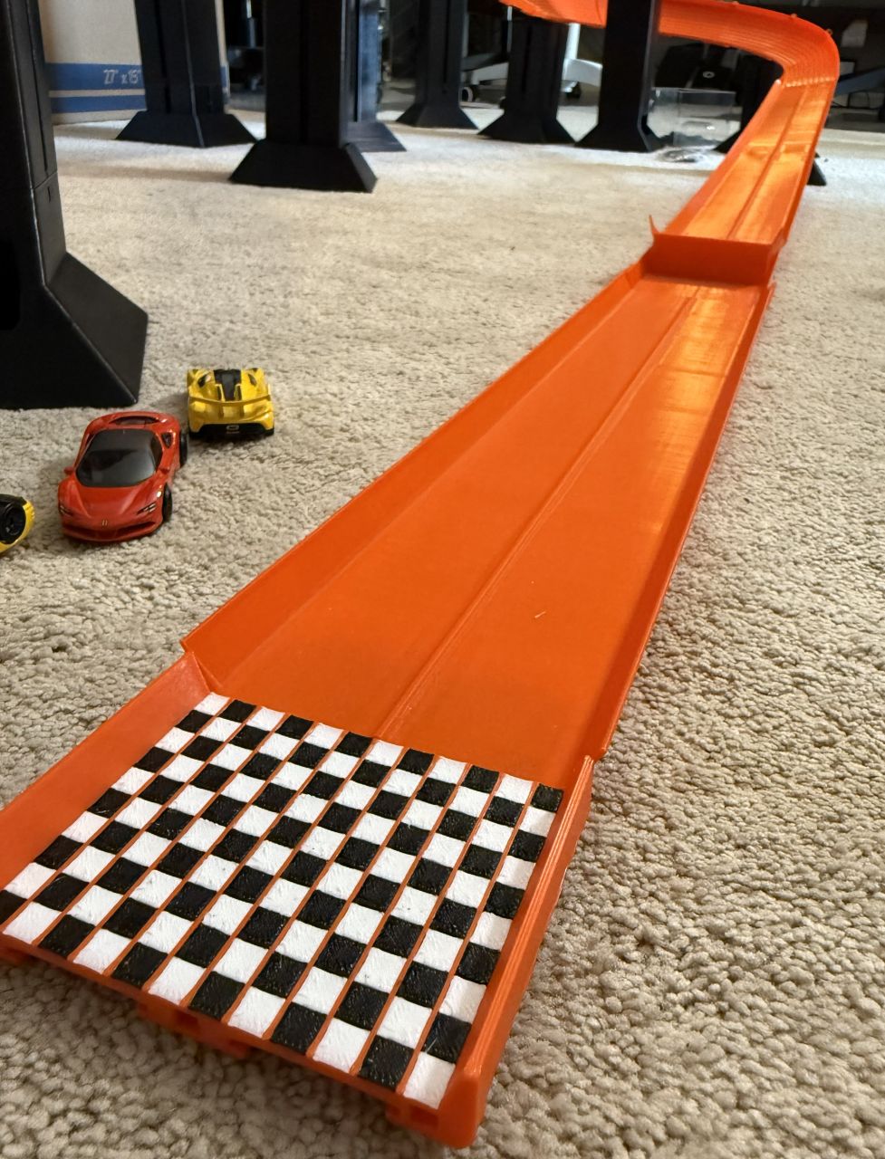 Custom Track Double Switchback Track with Jump