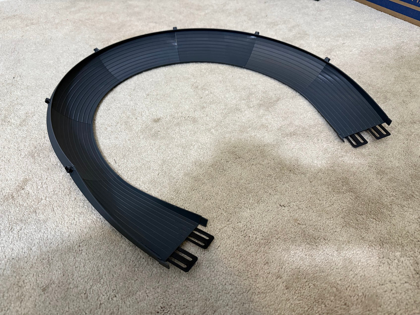 Modular 225° Open Track Turn
