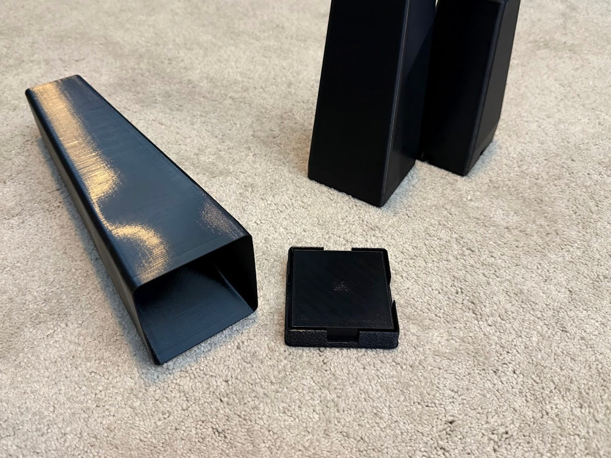 Stackable Track Support Pillars