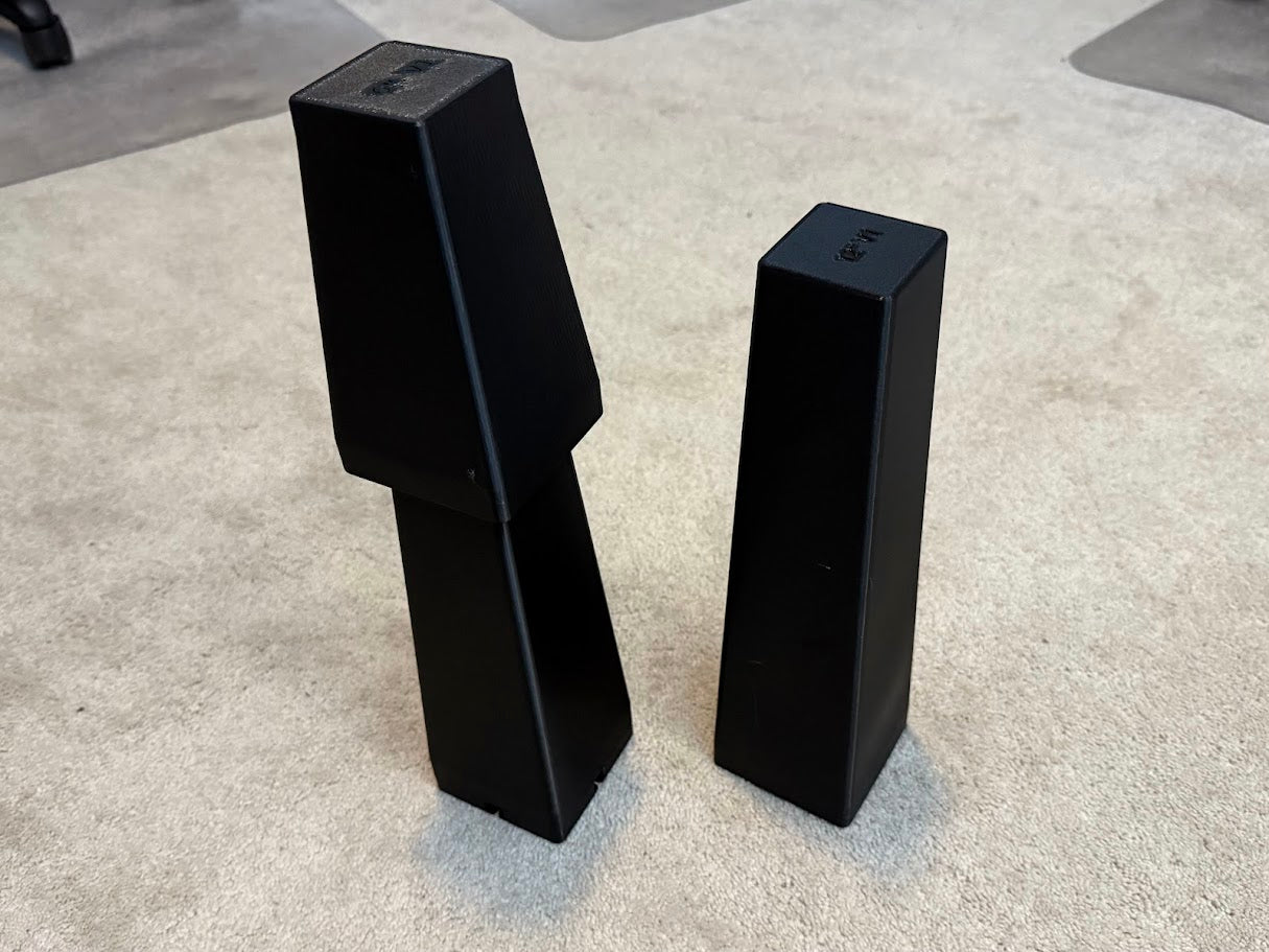 Stackable Track Support Pillars