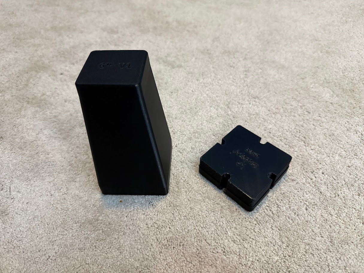 Stackable Track Support Pillars