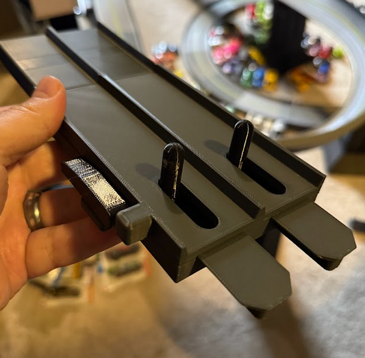 2-Lane Starting Gate for 1/64 Scale Diecast Racing